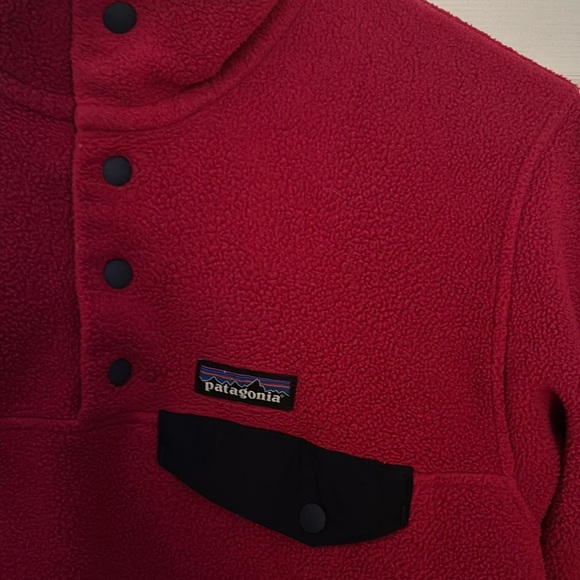 Patagonia Lightweight Synchilla Snap-T Fleece Pullover in Pink Women’s Size XS - Picture 3 of 5